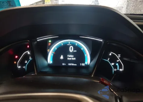 2016 Honda Civic Touring from USA, damaged, VIN 19XFC1F99GE203211